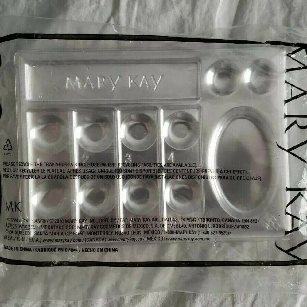 NEW Sealed Mary Kay Single Use Makeup Palette Tray